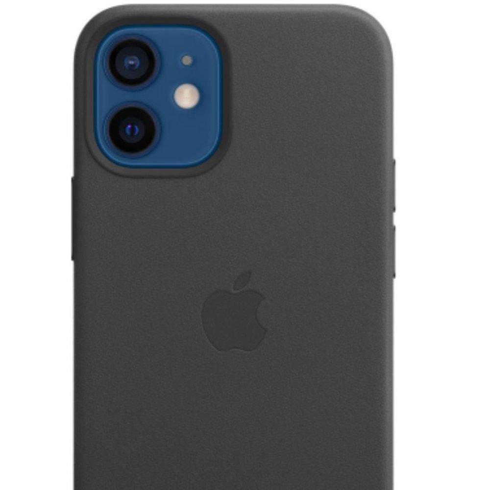 iPhone 12 mini Leather Case with MagSafe - Black